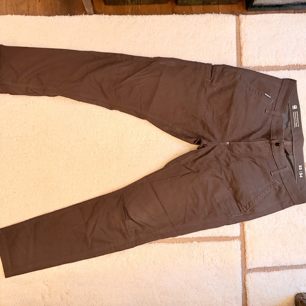 G-Star Men's Chocolate Chinos